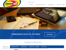 Tablet Screenshot of innovallgroup.com